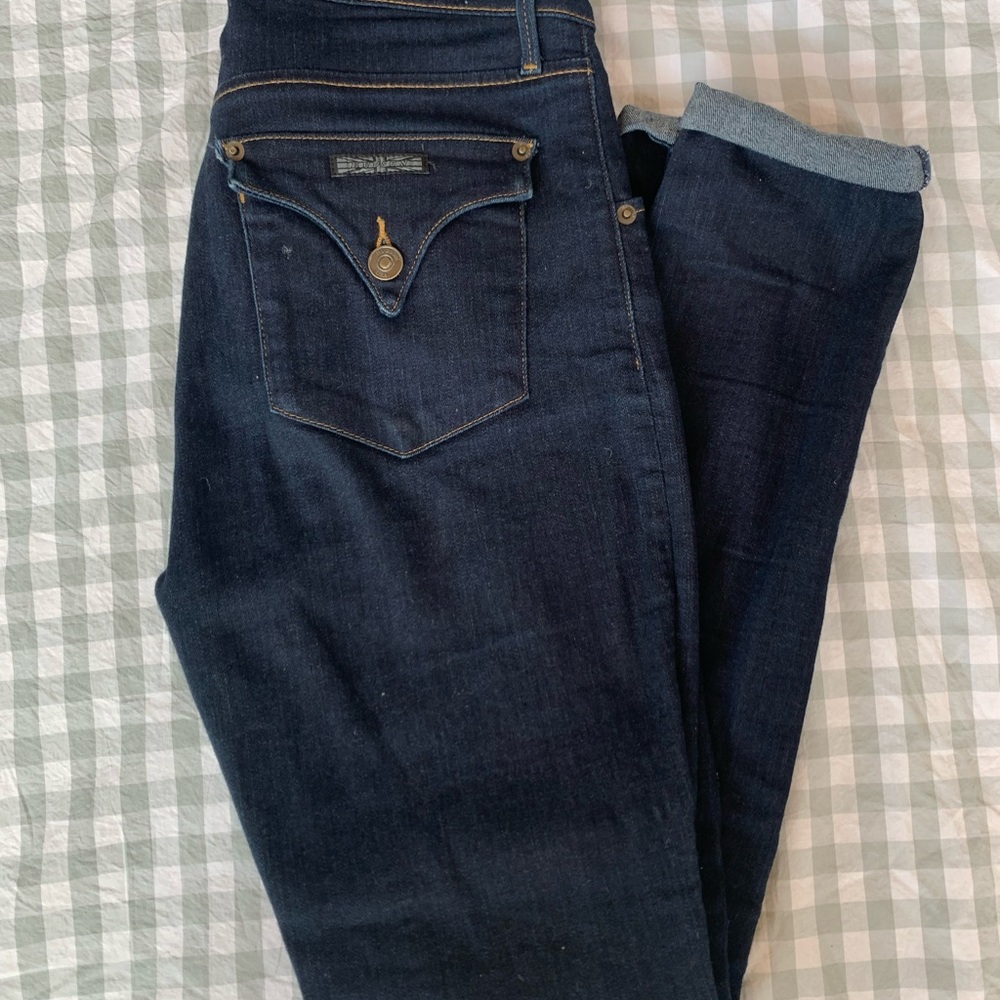 Hudson Dark Wash Skinny Jeans size 29